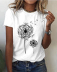 Elegantes Damen T-Shirt aus atmungsaktivem Stoff – Ideal für Sommerabende 5