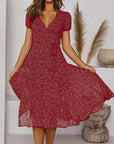 Elegantes Damenkleid aus Leinen mit V-Ausschnitt und A-Linie – Vielseitig und Pflegeleicht 4