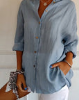 Elegantes Button-Down-Hemd aus atmungsaktivem Material für vielseitige Anlässe 2