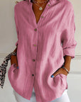 Elegantes Button-Down-Hemd aus atmungsaktivem Material für vielseitige Anlässe 4