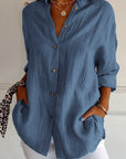 Elegantes Button-Down-Hemd aus atmungsaktivem Material für vielseitige Anlässe 6