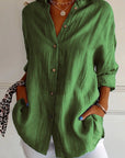 Elegantes Button-Down-Hemd aus atmungsaktivem Material für vielseitige Anlässe 9