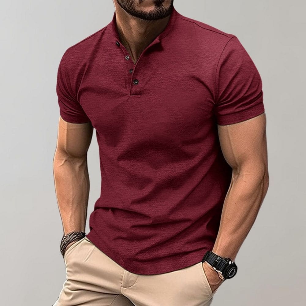 Elegantes Herren Polo Shirt aus hochwertiger Baumwolle – Klassischer Schnitt, vielseitig kombinierbar 3