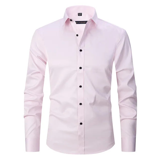 Elegantes Herrenhemd im Slim-Fit-Design – Bügelfrei und Komfortabel 11