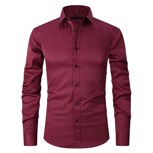 Elegantes Herrenhemd im Slim-Fit-Design – Bügelfrei und Komfortabel 13
