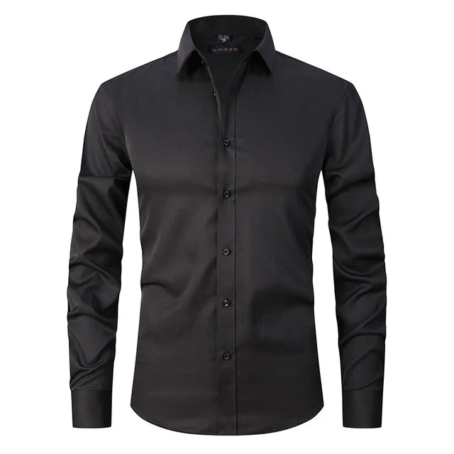 Elegantes Herrenhemd im Slim-Fit-Design – Bügelfrei und Komfortabel 8