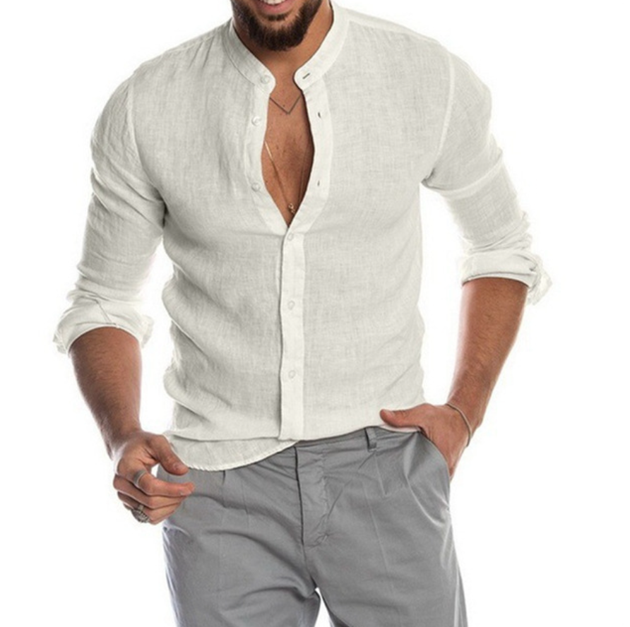 Elegantes Leinenhemd für Herren – Atmungsaktiv und Vielseitig für den Sommer 6