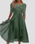 Elegantes Maxikleid Liv für besondere Anlässe – Fließender Schnitt und vielseitiges Design 1