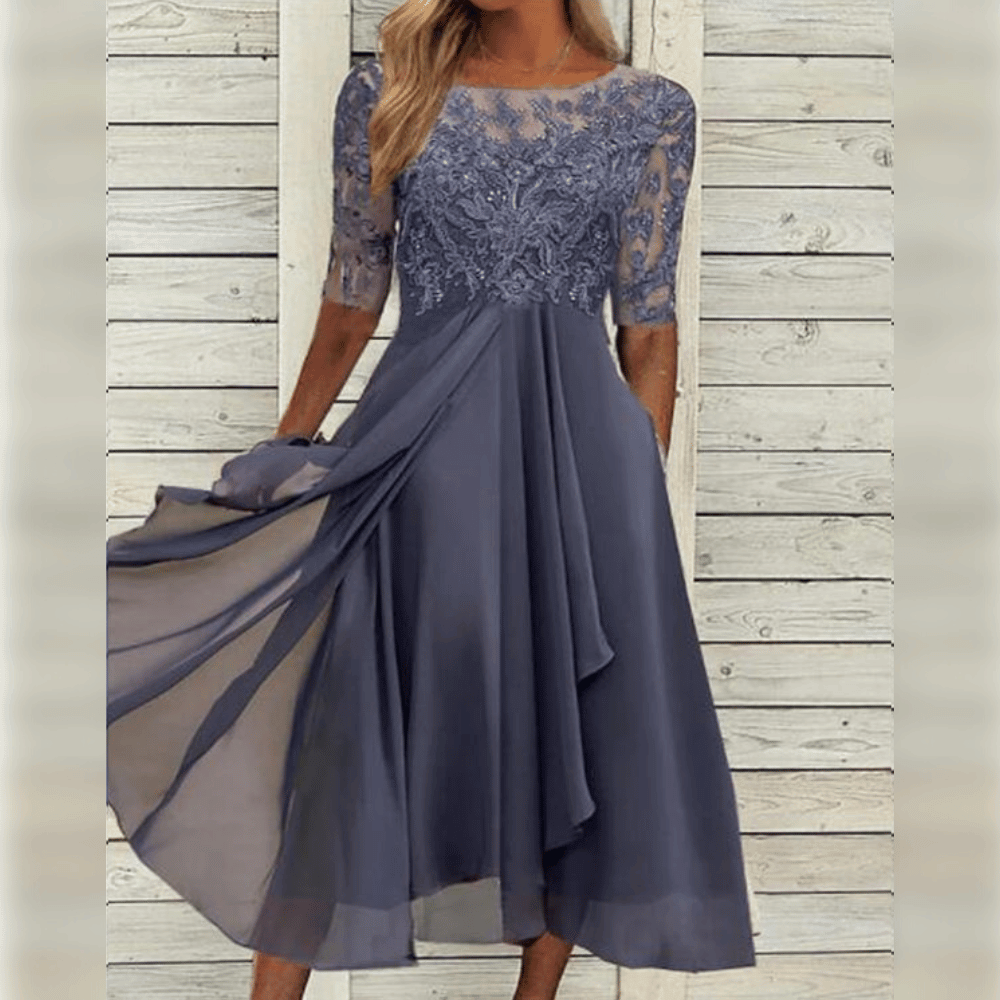 Elegantes Maxikleid Liv für besondere Anlässe – Fließender Schnitt und vielseitiges Design 4