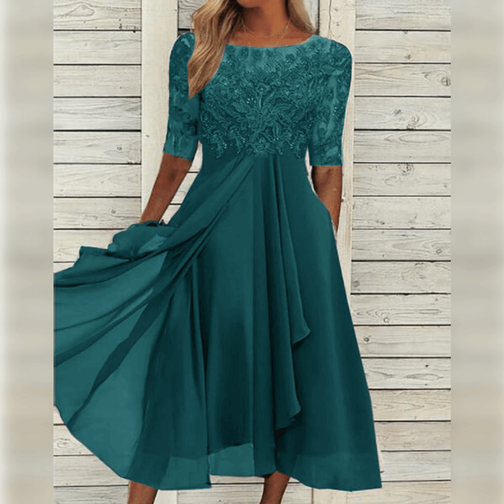 Elegantes Maxikleid Liv für besondere Anlässe – Fließender Schnitt und vielseitiges Design 5