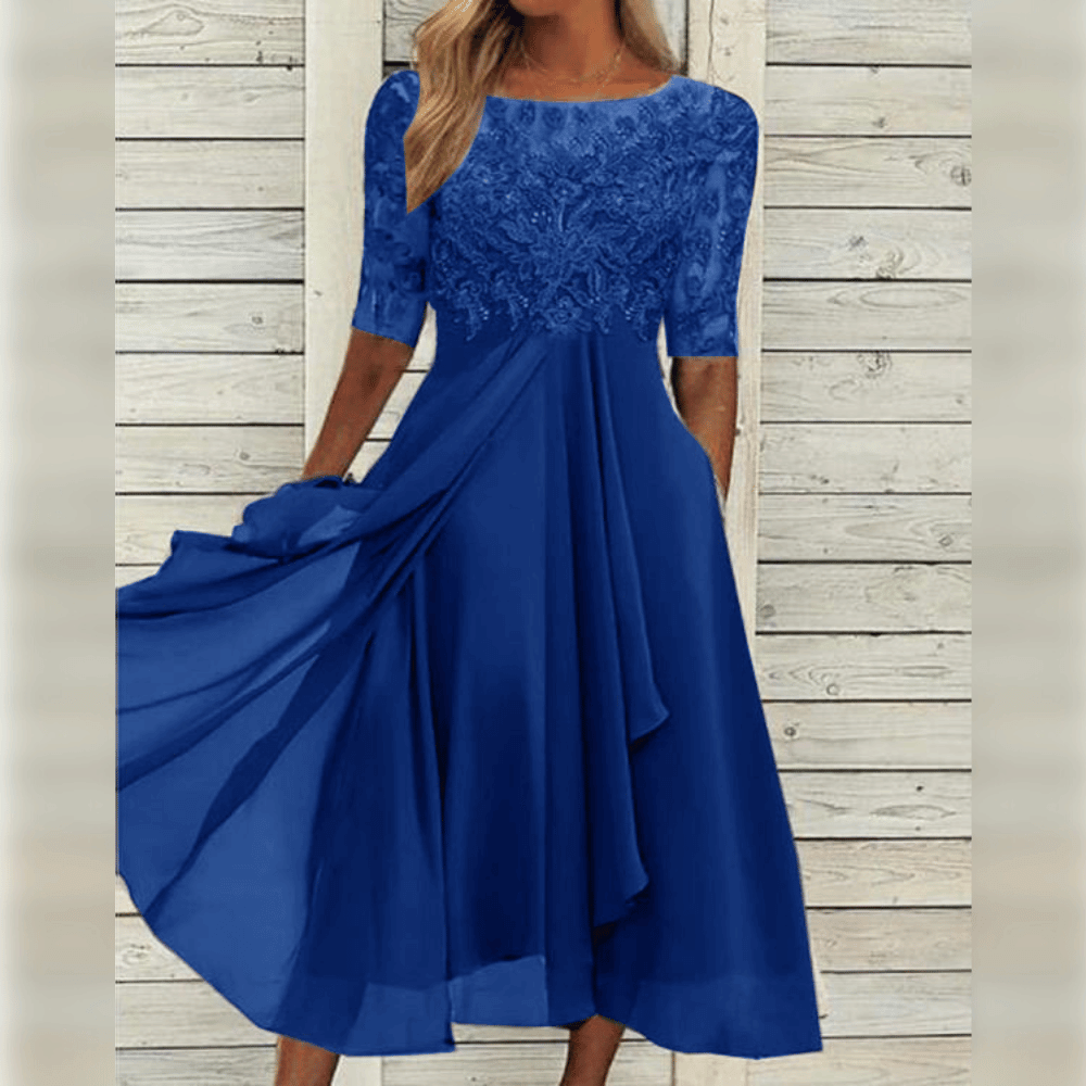 Elegantes Maxikleid Liv für besondere Anlässe – Fließender Schnitt und vielseitiges Design 6