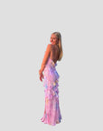 Elegantes Maxikleid mit Rüschendetails für besondere Anlässe 0