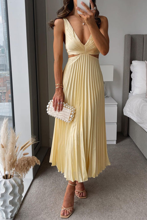 Elegantes Maxikleid mit V-Ausschnitt für besondere Anlässe 5