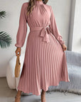 Elegantes Midikleid mit plissiertem Design 6