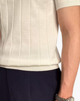 Elegantes Polo mit feiner Rippstruktur 2