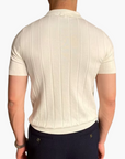 Elegantes Polo mit feiner Rippstruktur 3