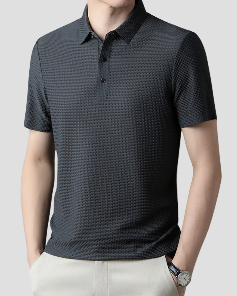 Elegantes Poloshirt aus Seide für jeden Anlass 0