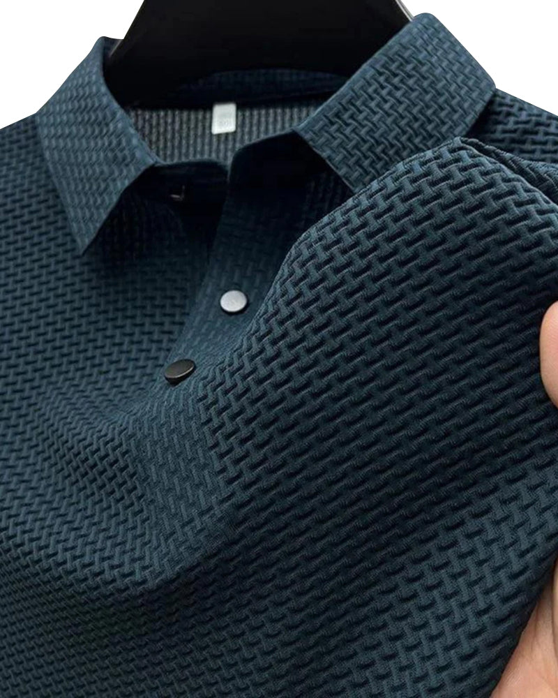 Elegantes Poloshirt aus Seide für jeden Anlass 3