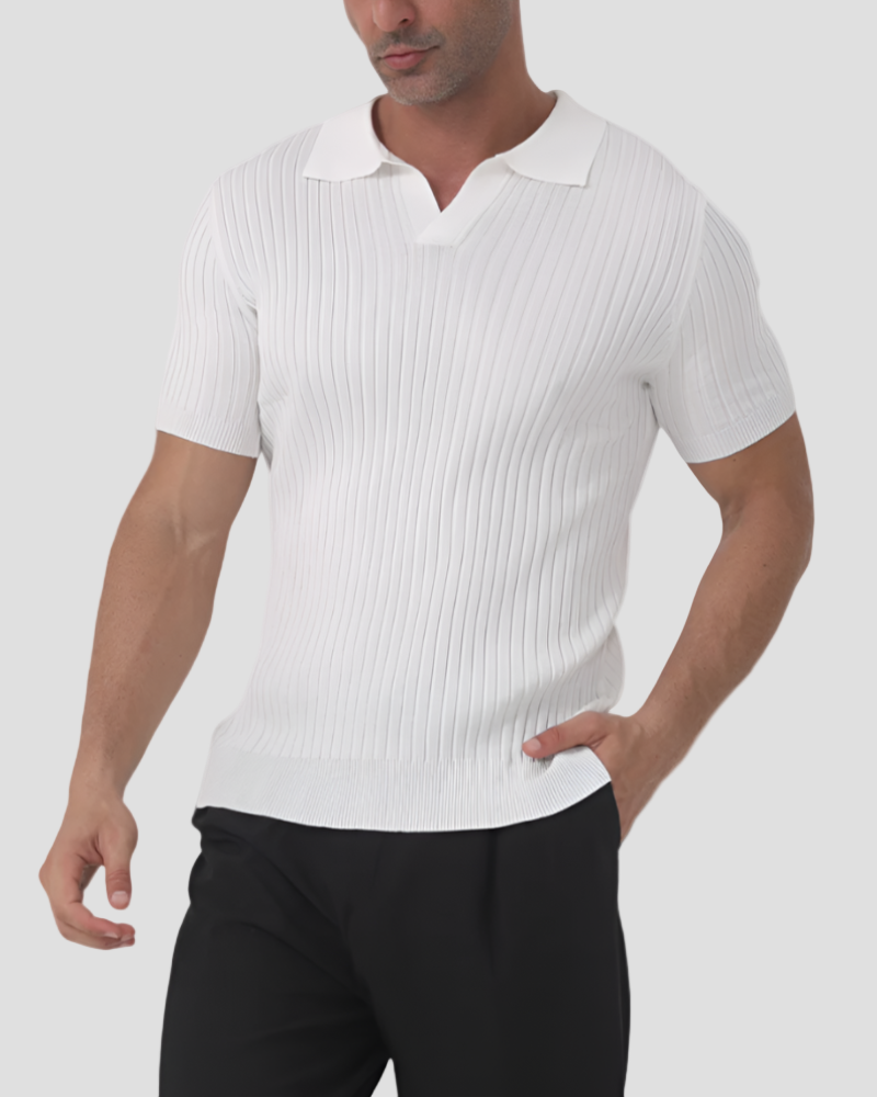Elegantes Poloshirt mit Atmungsaktivem Design 0