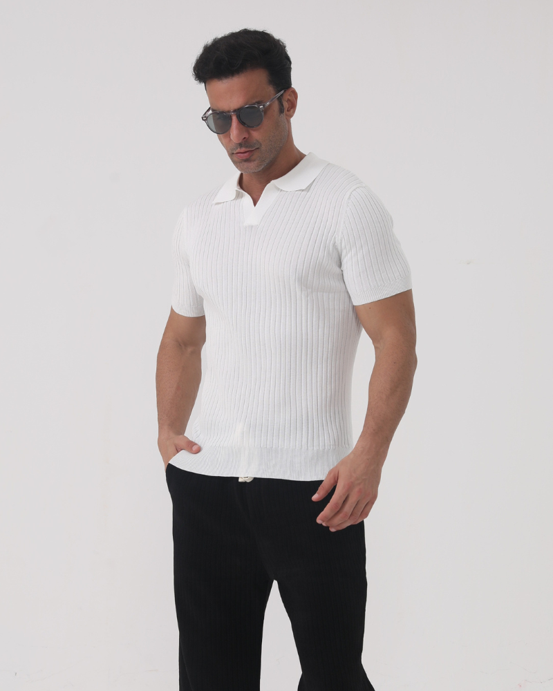 Elegantes Poloshirt mit Atmungsaktivem Design 3