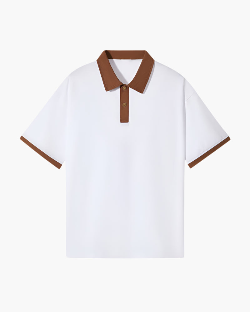 Elegantes Poloshirt mit Modernem Kontrastkragen 5