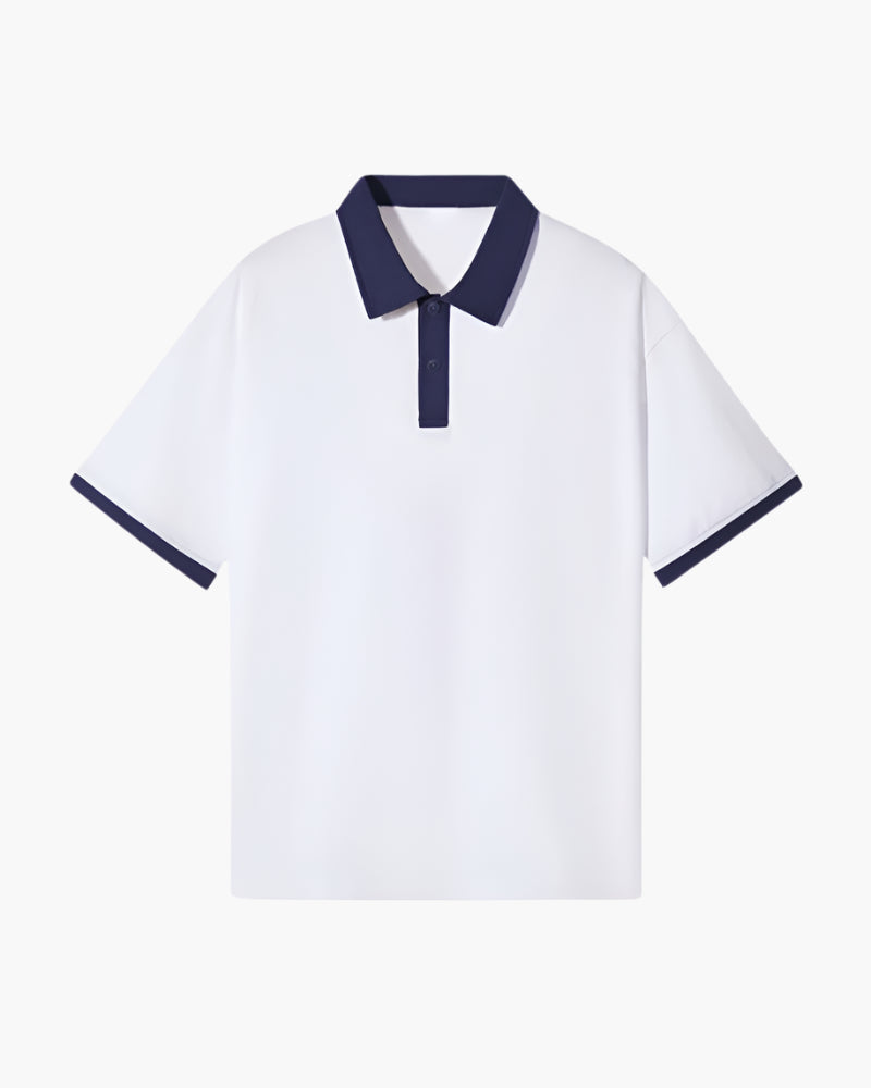 Elegantes Poloshirt mit Modernem Kontrastkragen 6