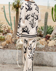Elegantes Pyjama Set mit Seidigem Glanz 2