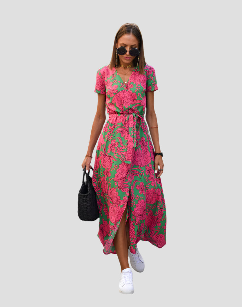 Elegantes Sommerkleid aus atmungsaktivem Stoff – Ideal für besondere Anlässe 1