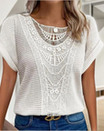 Elegantes Spitzentop mit Feinen Spitzenakzenten 7