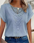 Elegantes Spitzentop mit Feinen Spitzenakzenten 8
