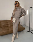 Elegantes Strickkleid mit Rollkragen für jeden Tag 7