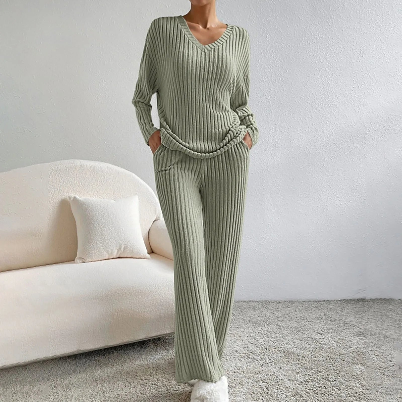 Elegantes Strickset für stilvolle Alltagsmomente 10