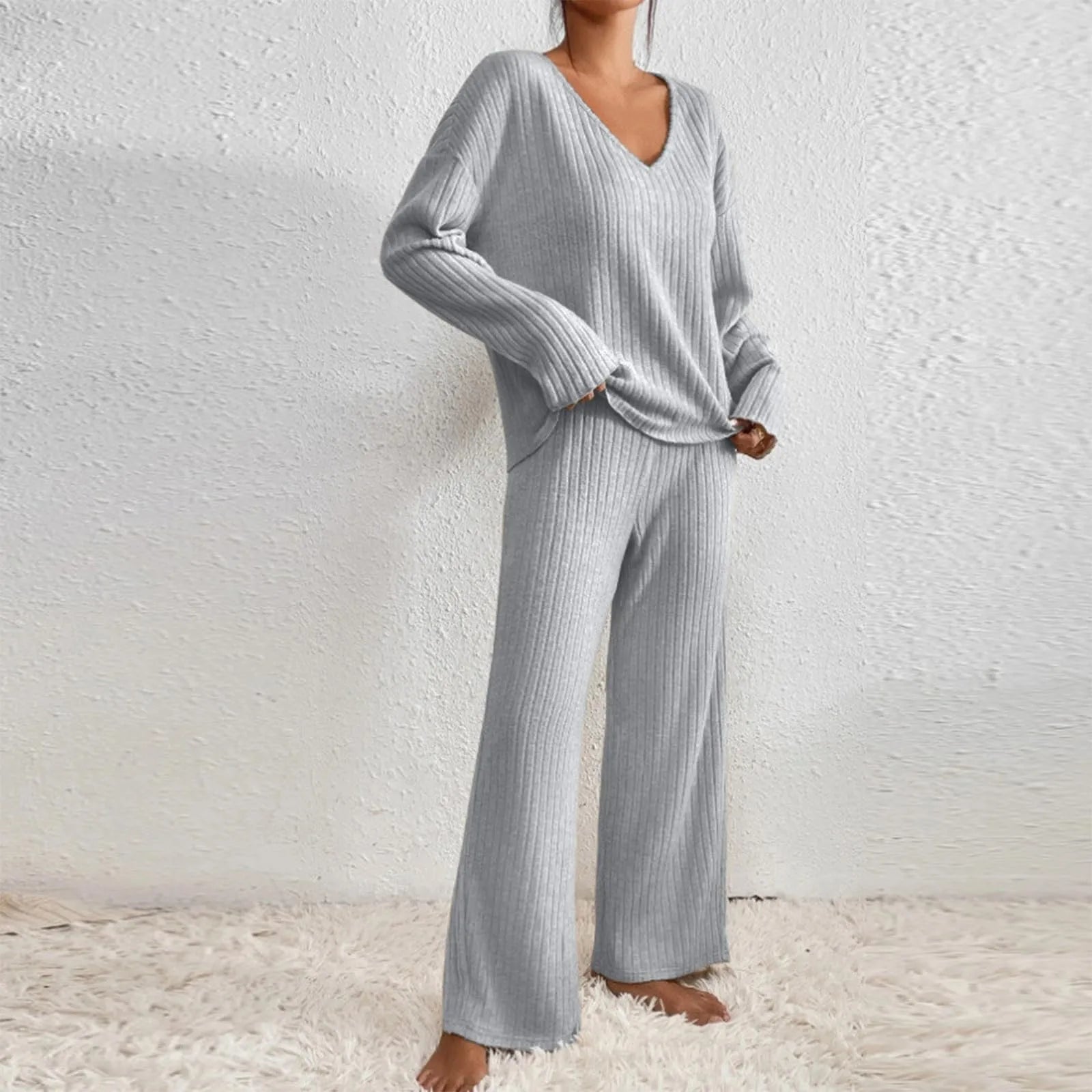 Elegantes Strickset für stilvolle Alltagsmomente 11