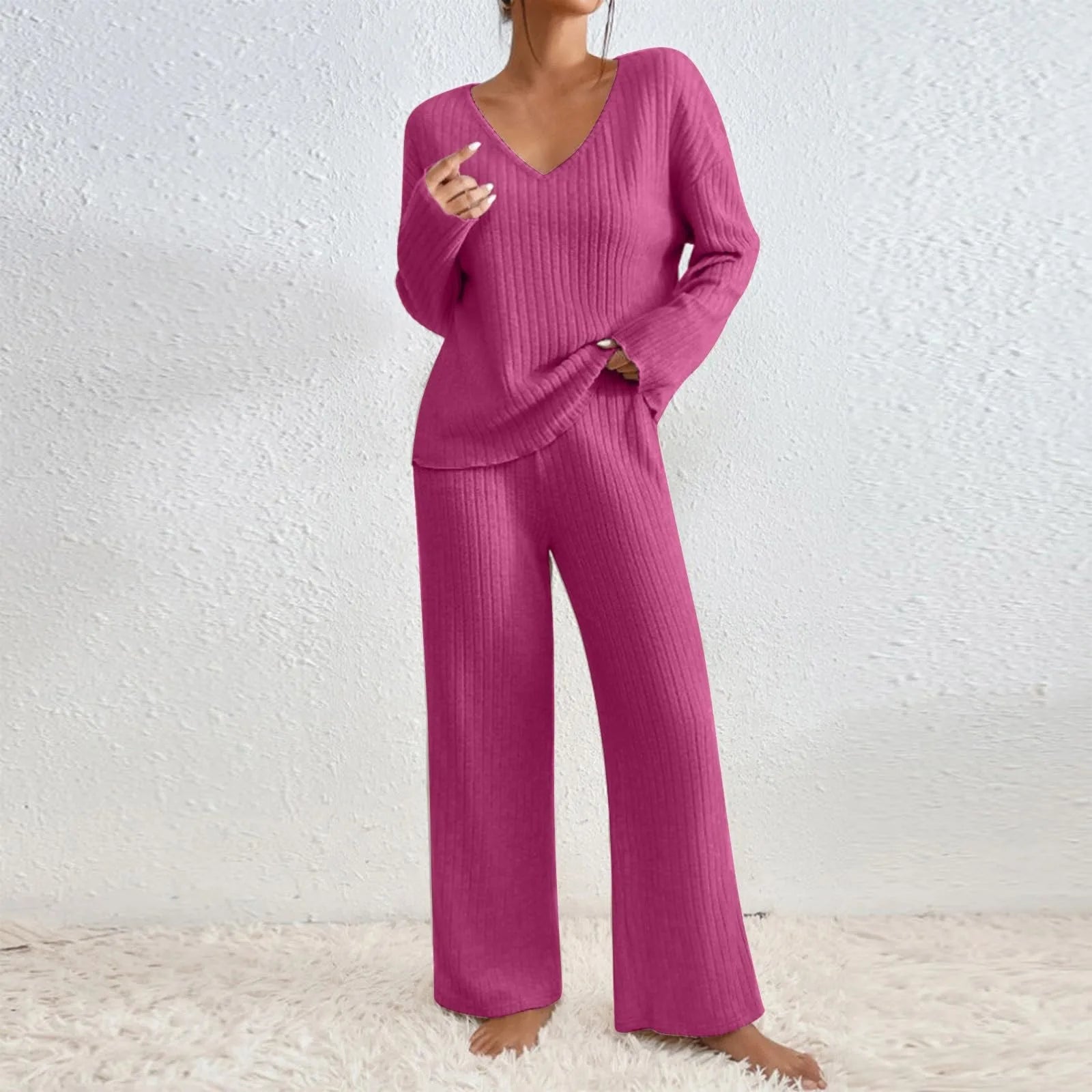 Elegantes Strickset für stilvolle Alltagsmomente 12