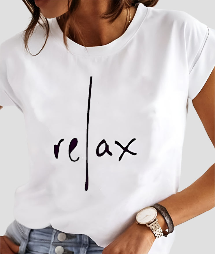Elegantes Sommer-T-Shirt mit Rundhalsausschnitt – Leicht und Atmungsaktiv 1