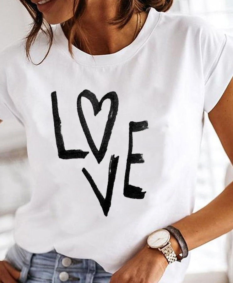 Elegantes Sommer-T-Shirt mit Rundhalsausschnitt – Leicht und Atmungsaktiv 2
