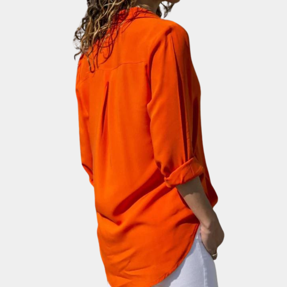 Elegantes T Shirt mit Fließendem Schnitt für Stil 1