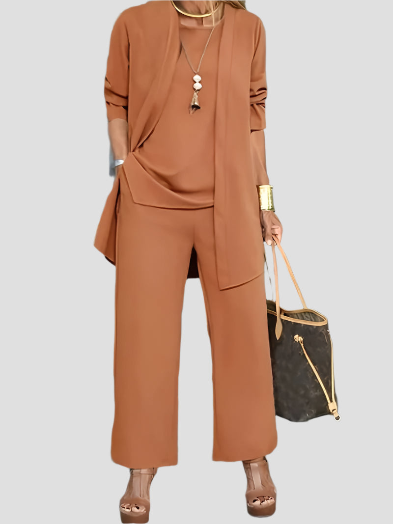 Elegantes Damen Twin Set aus weichem Material – Stilvolles Outfit für jede Gelegenheit 1