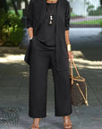 Elegantes Damen Twin Set aus weichem Material – Stilvolles Outfit für jede Gelegenheit 2