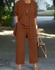 Elegantes Damen Twin Set aus weichem Material – Stilvolles Outfit für jede Gelegenheit 5