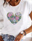 Elegantes Damen T-Shirt in Weiß – Vielseitig und Bequem für Jeden Anlass 4