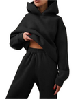 Elegantes Winterset mit Hoodie und Hose für stilvolle Gemütlichkeit 2