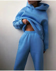 Elegantes Winterset mit Hoodie und Hose für stilvolle Gemütlichkeit 5