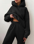 Elegantes Winterset mit Hoodie und Hose für stilvolle Gemütlichkeit 8