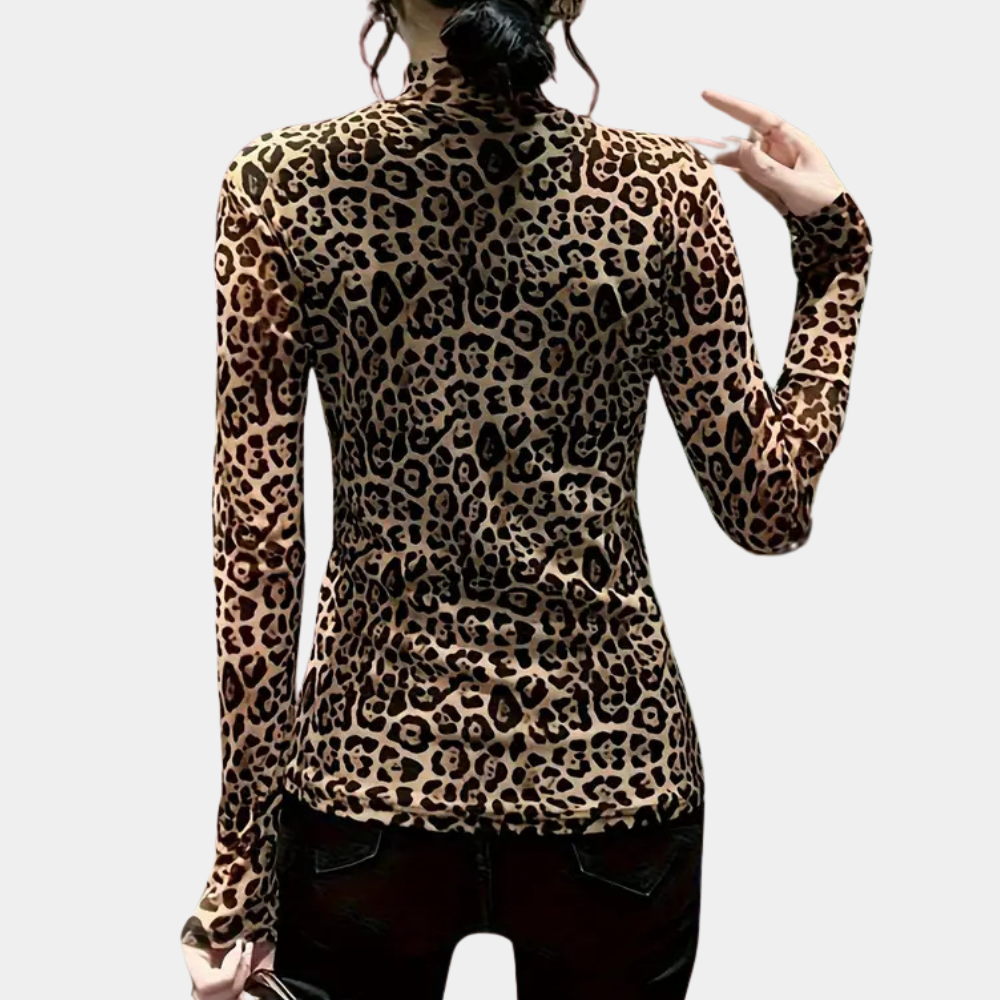 Elegantes Zomertop mit Luipaardprint für Stilbewusste 4