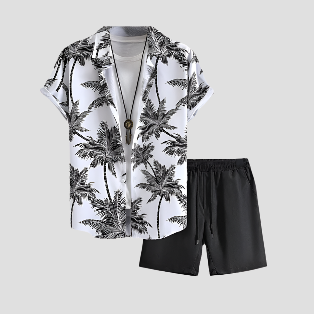 Elegantes Zweiteiliges Sommerkleidungsset für Festliche Anlässe – Bequem und Stilvoll 1