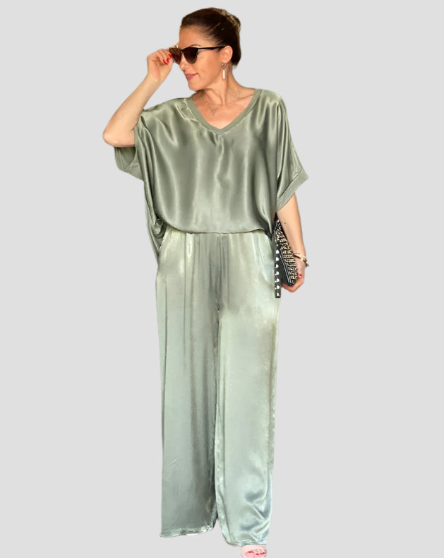Elegantes Zweiteiliges Festliches Set für Frauen – Hochwertige Materialien und Raffinierter Schnitt, Ideal für Hochzeiten und Empfänge 1