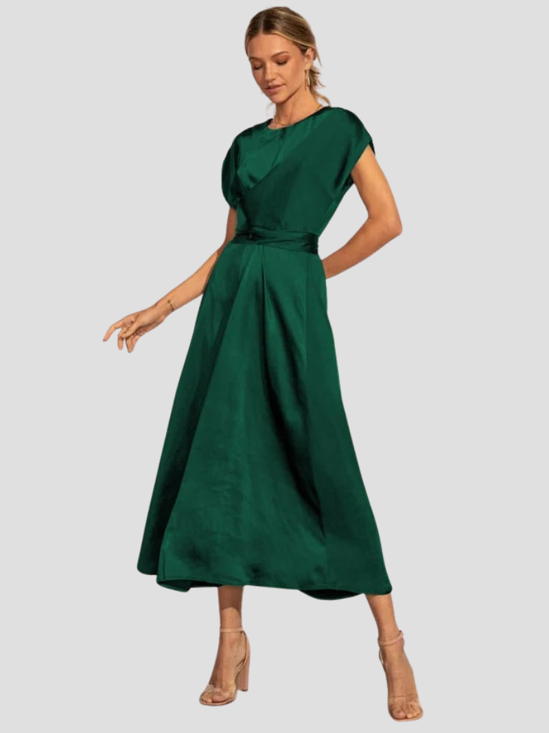 Elegantes Damenkleid für Hochzeitsgast – Festliches Kleid mit Schmeichelhafter Passform in Verschiedenen Farben, Ideal für jeden Anlass 3