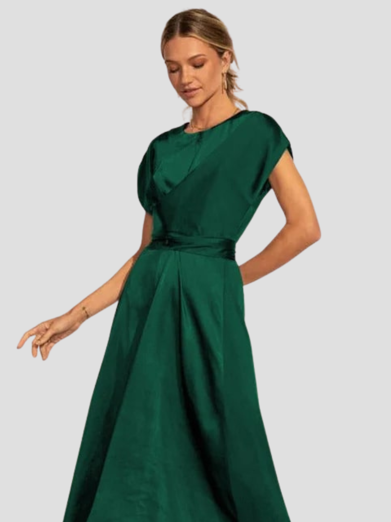 Elegantes Damenkleid für Hochzeitsgast – Festliches Kleid mit Schmeichelhafter Passform in Verschiedenen Farben, Ideal für jeden Anlass 4