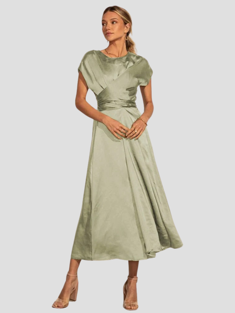 Elegantes Damenkleid für Hochzeitsgast – Festliches Kleid mit Schmeichelhafter Passform in Verschiedenen Farben, Ideal für jeden Anlass 1